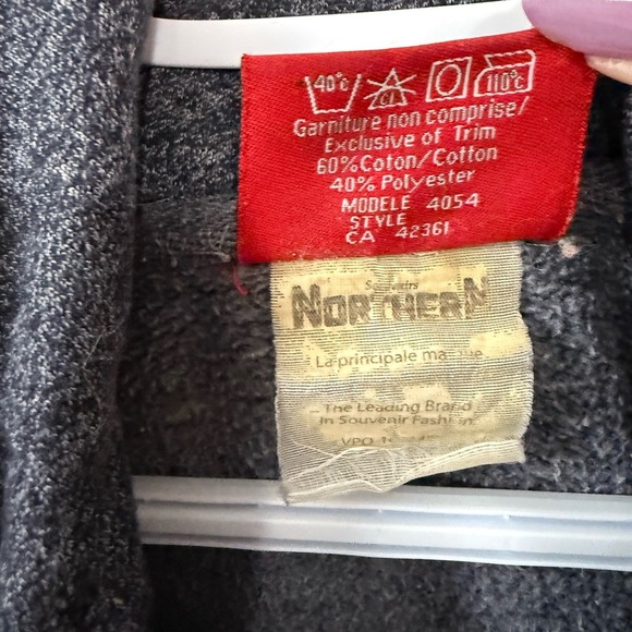 Blue Hopewell Rocks Zip-Up Hoodie - Picture 4 of 5